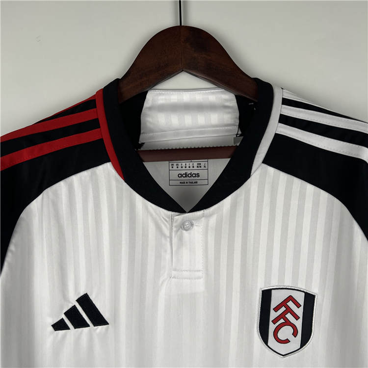 Fulham 23/24 Home Soccer Jersey Football Shirt - Click Image to Close
